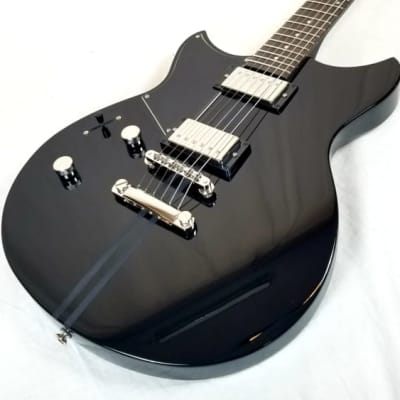 Yamaha RSE20L Revstar Element Left Handed Electric Guitar, 2 Alnico V Humbucking Pickups, Black image 5