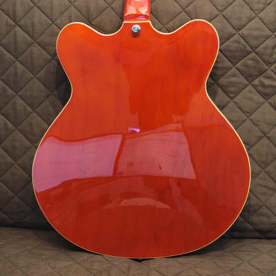 Eastwood Classic Series Laminate Semi-Hollow Maple Body & Neck 4-String Electric Tenor Guitar w/Gig Bag image 5