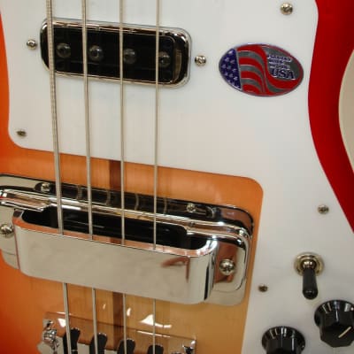 Rickenbacker 4003 Electric Bass Guitar - Fireglo image 9