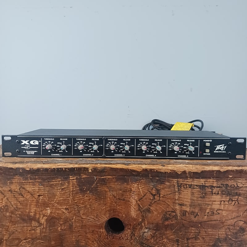 Peavey XG5 5Channel Noise Gate Rack Mount Reverb