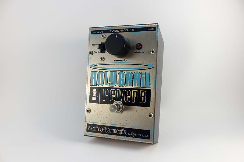 Electro-Harmonix Holy Grail Reverb V1 2000s - Silver / Blue | Reverb