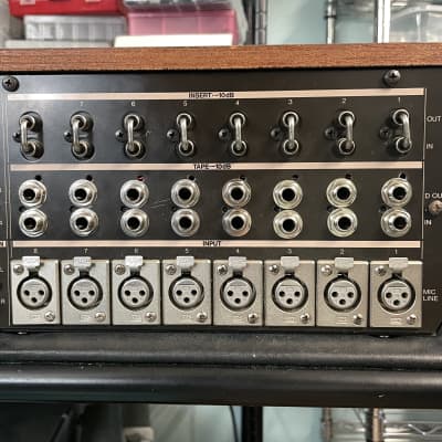 Yamaha RM-804 8 Channel Mixer Modded with 1/4
