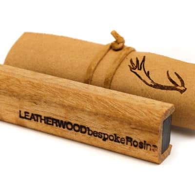弦楽器 Leatherwood rosin crisp50% supple50% Premium Cello Rosin - Bespoke Leatherwood 50-50 Blend