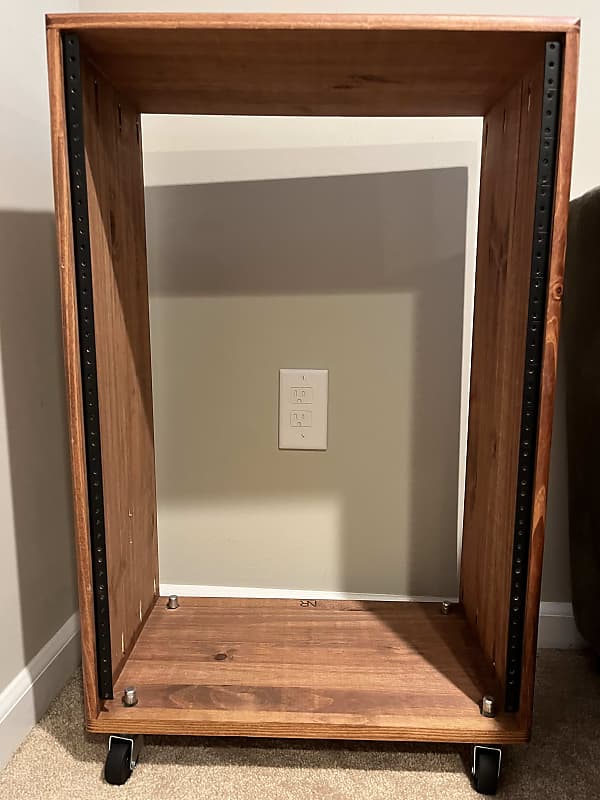 Nice-Racks 16U straight studio rack on casters 2021 - Red | Reverb