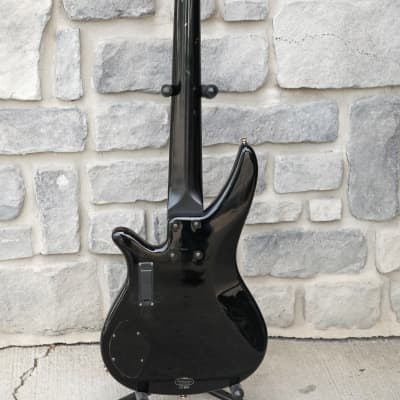Yamaha RBX375 Electric Bass Guitar, 5 string Black image 8