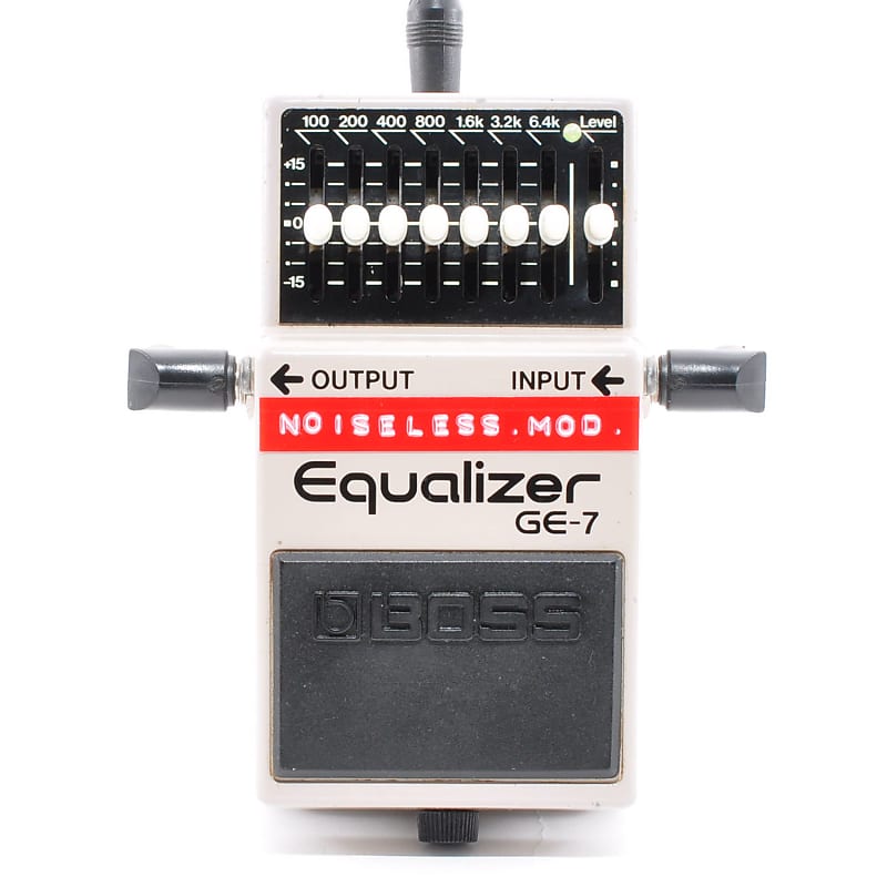 Boss GE-7 Modified True Bypass & Noiseless Equalizer Made In