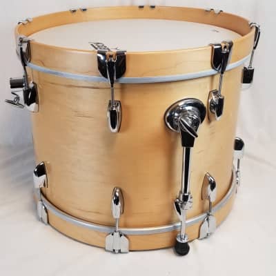 Gretsch USA Custom "Charlie Watts" Style 3-Piece Kit, Natural Satin Lacquer, Classic Maple, 14x20, 8x12,14x14 2023 image 4