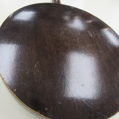 Vintage George Houghton Melody Jo 4 String Tenor Banjo With Original Chipboard Case image 9