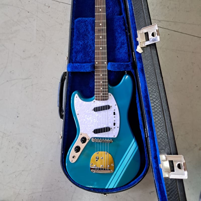 Harley Benton MS-60 Vintage - Lake Placid Blue Kurt Cobain Style -Left Hand LH