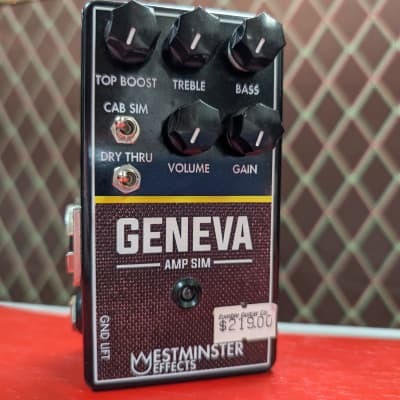 Reverb.com listing, price, conditions, and images for westminster-effects-geneva-amp-sim-v2