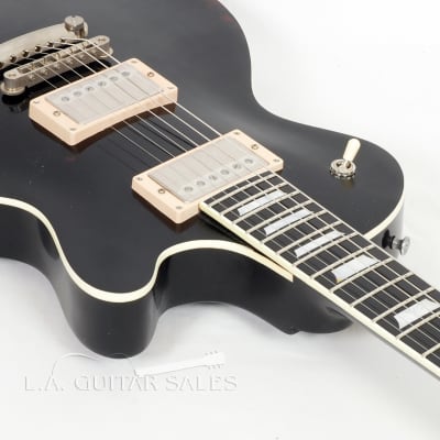 Eastman SB59/V-BK Antique Varnish Black Solid Body With Case #52442 @ LA Guitar Sales image 5