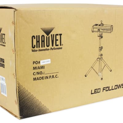 Chauvet DJ LED Followspot 75ST DMX/Manual 7 Color Focused  Light w/ Stand image 15