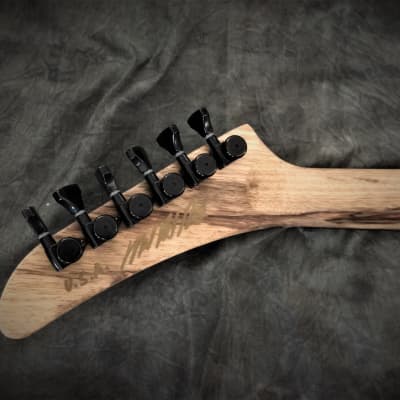 😁SUPERSATURDAY SALE!  Explorer Custom Guitar Black Diamond Jericho Hand Crafted Prototype image 11