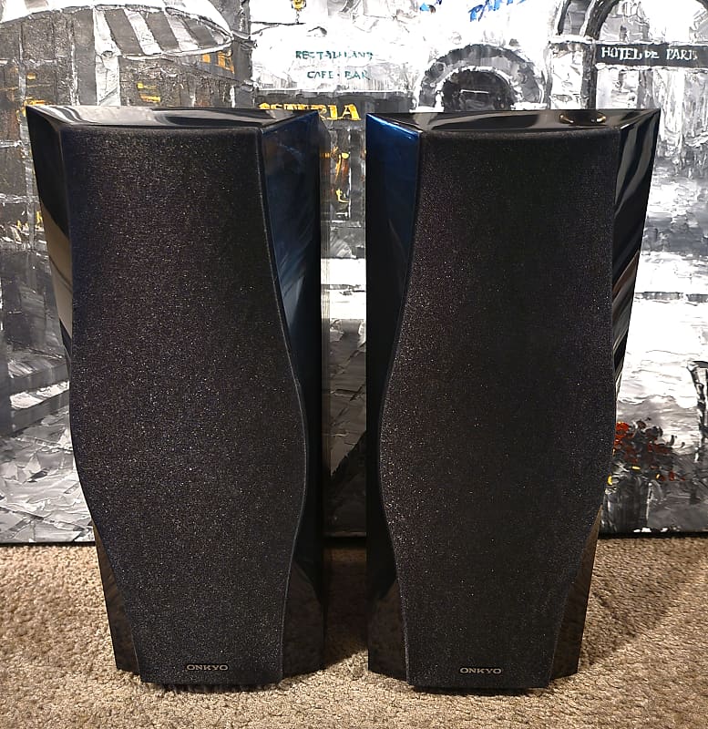 Onkyo Onkyo SKF-560F L/R bookshelf speakers 2000  			