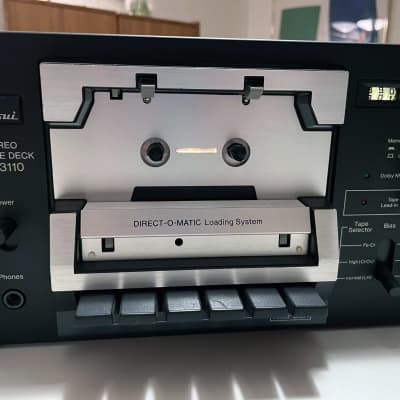 Sansui SC-3110 Stereo Cassette Tape Deck Clean and Working