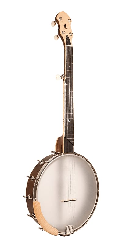 Gold Tone HM-100A A-Scale High Moon Hand-Crafted Mahogany Neck 5-String Open Back Banjo w/Hard Case image 1