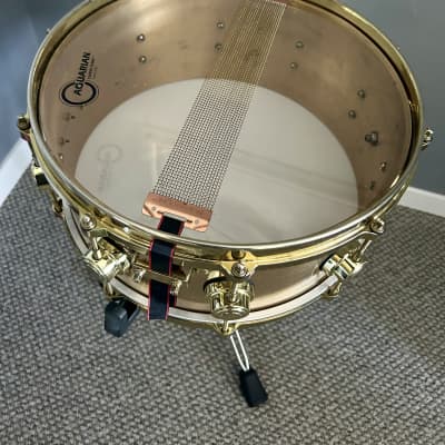 DW Collesctor’s cast bronze snare 14x6” image 5