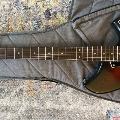 2019 Novo Guitars Serus S 3 Tone Sunburst rare Ash body image 11