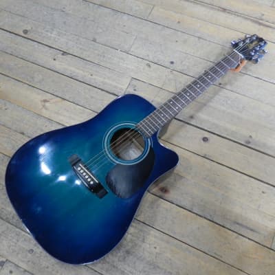 Takamine eg330sc  - blue for sale