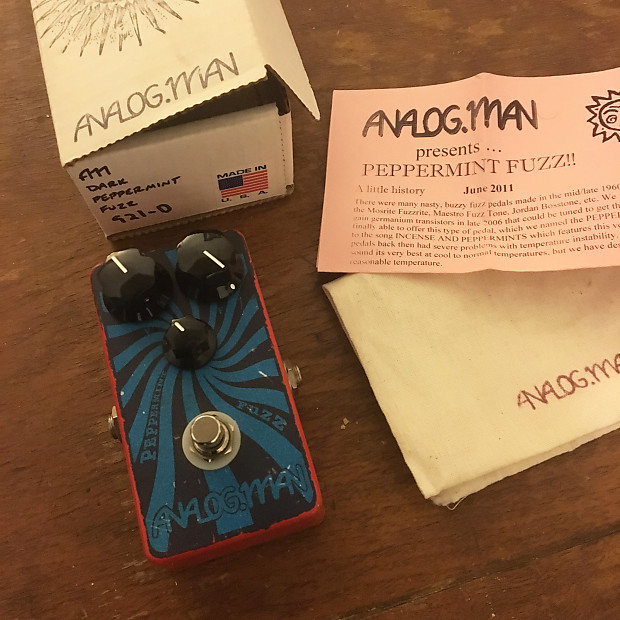 Analogman Dark Peppermint Fuzz | Reverb Analogman Dark Peppermint Fuzz | Reverb