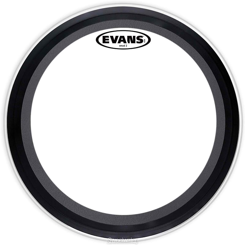 Evans EMAD2 Clear 22" Bass Drum Head BD22EMAD2 image 1