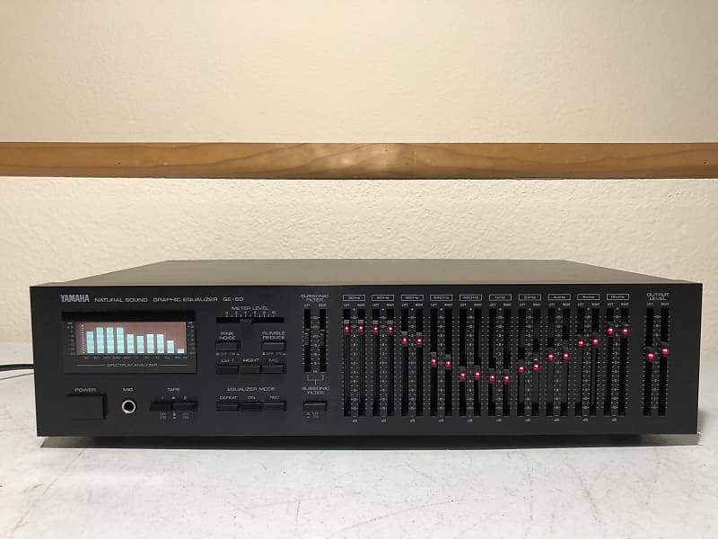 動作品】YAMAHA グラフィックイコライザー GE-60 - 楽器、器材