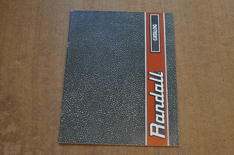 Randall catalog booklet brochure. ca1970's Reverb