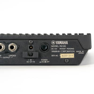 Yamaha RX120 Digital Rhythm Programmer Drum Machine with Power Supply image 4