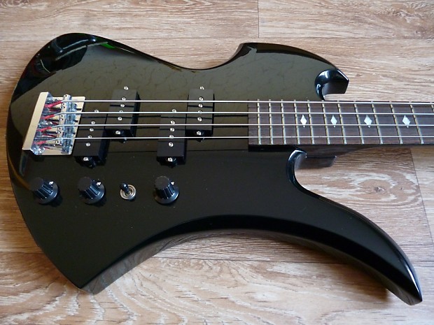 Fernandes Mockingbird Bass MB-65 1990 Black | Reverb