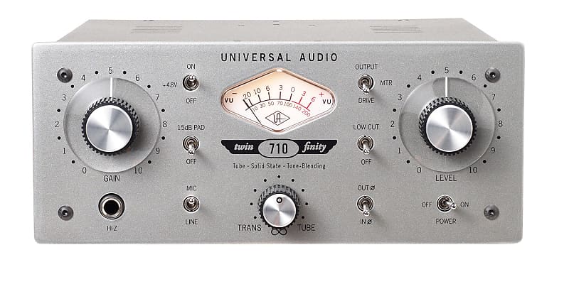 Universal Audio 710 Twin-Finity Microphone Preamp image 1