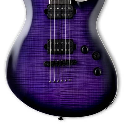 ESP LTD H3-1000 See Thru Purple Sunburst (B Stock) image 1