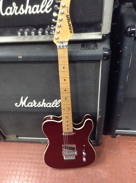 Kramer  Classic III Series Telecaster 1983 Candy apple red image 1