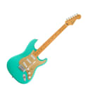 Used Squier 40th Anniversary Stratocaster - Satin Seafoam Green w/ Maple FB