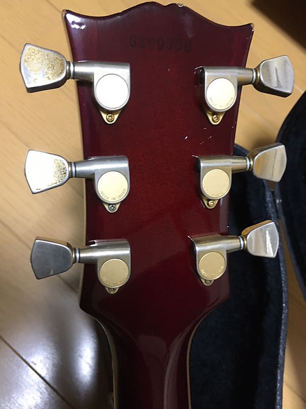 Orville by Gibson LPC Les Paul Custom Wine Red 1993, Fret