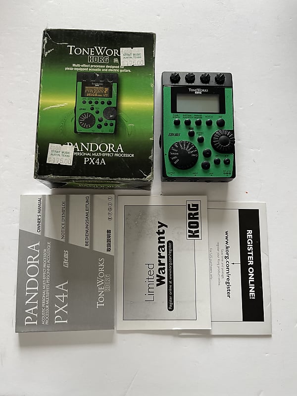 Toneworks Pandora PX4A Acoustic Guitar Personal Multi Reverb