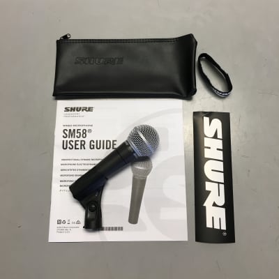 Shure SM58 Microphone with bag & mic clip image 4
