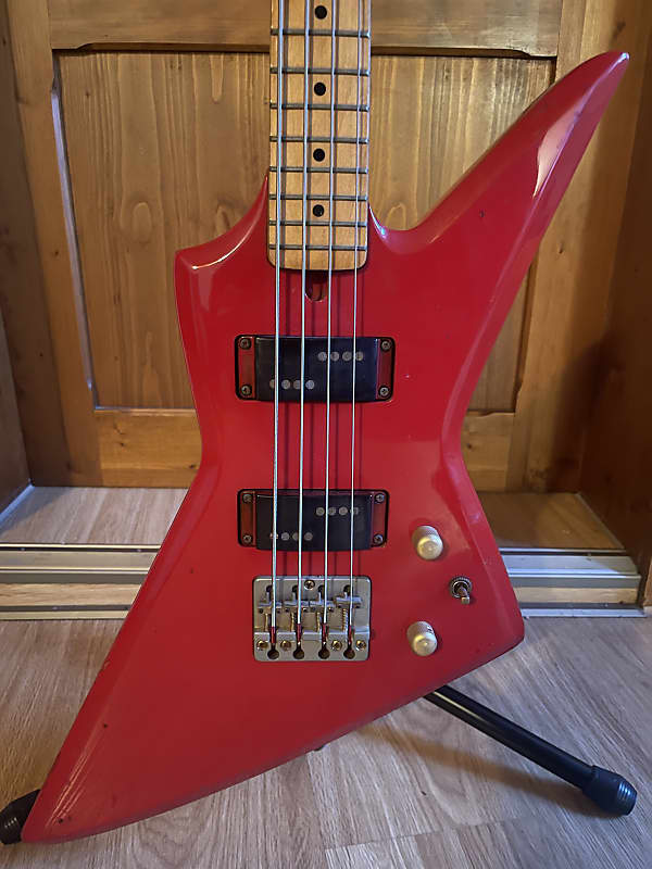 Aria Pro II ZZB Deluxe 1982 - Candy Red | Reverb