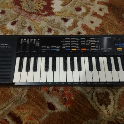 Concertmate 500 Same as Casio SK-1 32-Key Sampling Keyboard 1986 - Black