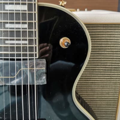 Epiphone Matt Heafy Les Paul Custom Origins 7-String Left-Handed 2023 - Ebony image 9