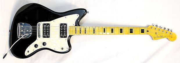 New 2013 Fender Modern Player Jazzmaster HH Electric Guitar Black Reverb