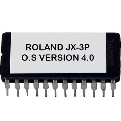 Roland JX-3P firmware Latest OS 4.0 upgrade EPROM JX3P Vintage Synth Parts