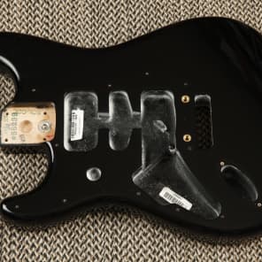 Fender American Standard Stratocaster Body **LEFTY** 2011 Black image 1
