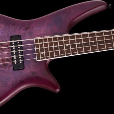 Jackson X Series Spectra Bass SBXP V - Transparent Purple Burst image 3