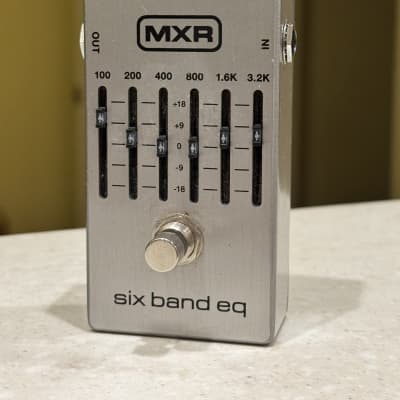 Reverb.com listing, price, conditions, and images for mxr-six-band-eq-silver