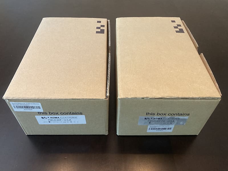 Koma Elektronik Field Kit, Field Kit FX, Expansion Packs, Reverb