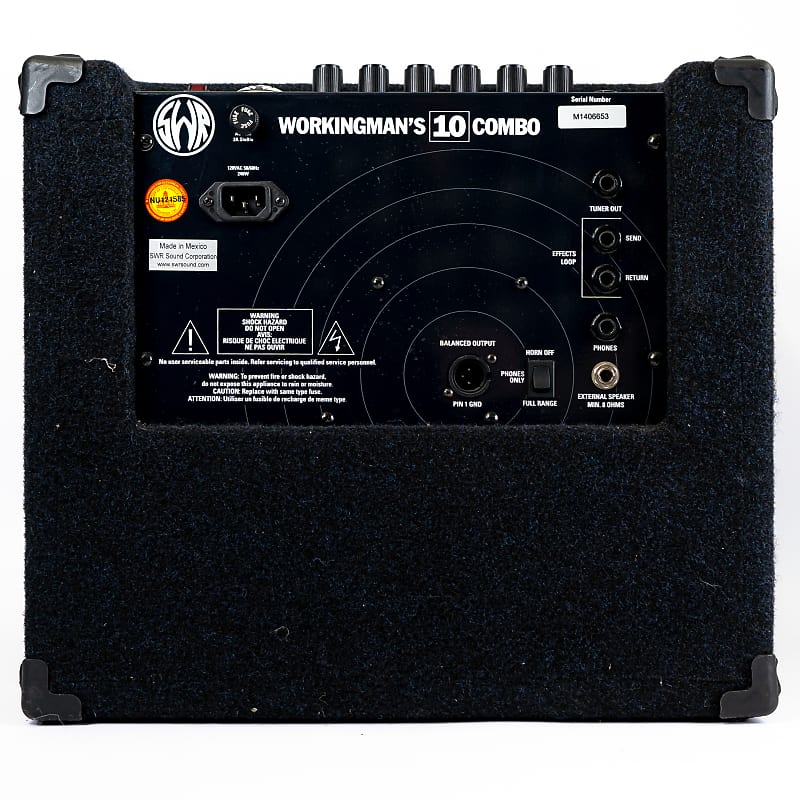 SWR Workingman's 1x10 Bass Combo Amplifier - 80 Watts | Reverb