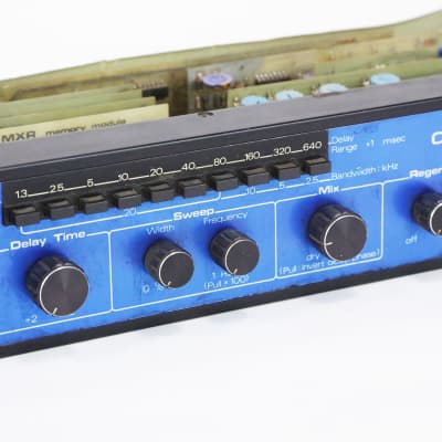 1976 MXR Model 113 Digital Delay Blue Face Vintage 2-Space Rack Mount  Studio Effects Unit for Guitar | Reverb