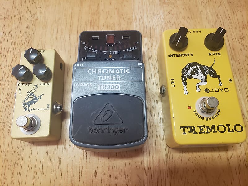 Effect Pedal Grab Bag (3) Mosky Golden Horse (Klon Clone