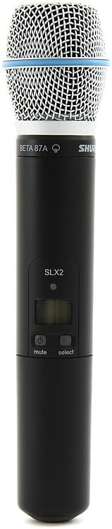 Shure SLX2/BETA87A Wireless Handheld Microphone Transmitter - J3 Band image 1