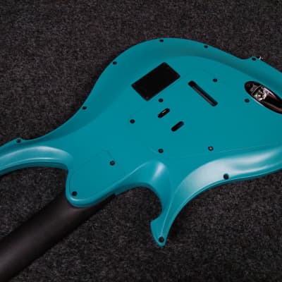 KOLOSS GT-6H Aluminum body headless Carbon fiber neck electric guitar Blue image 8